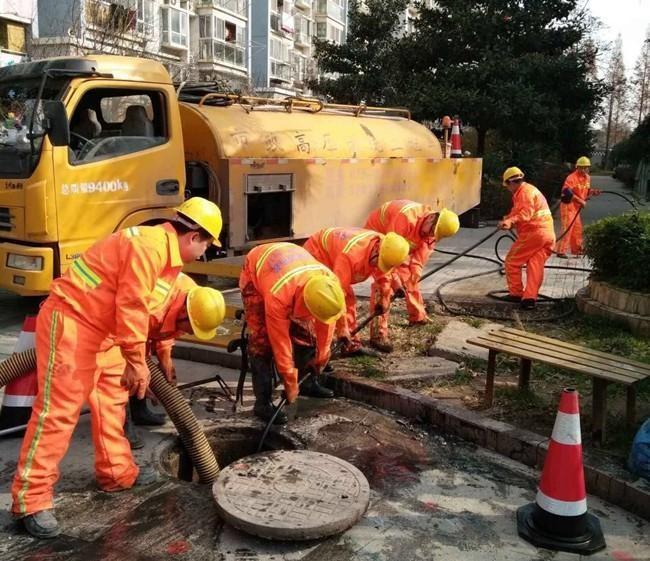 甘德市政管道清淤